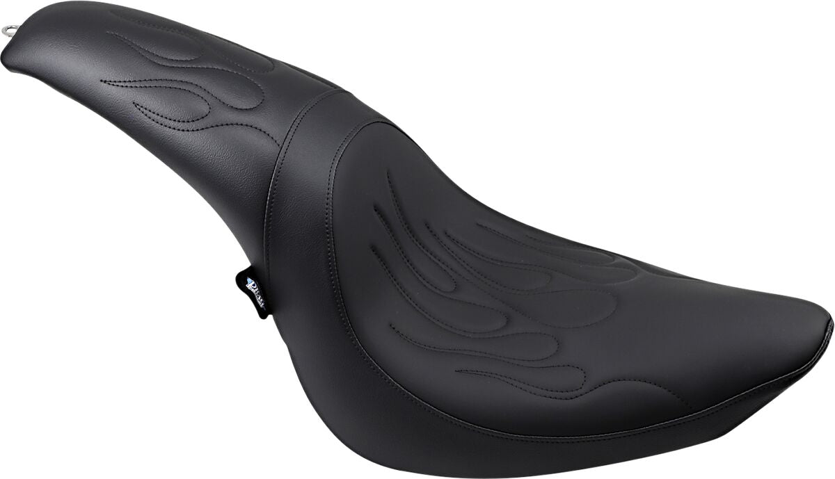 DRAG SPECIALTIES SEATS SEAT PREDATOR REAR FULL LENGTH VINYL BLACK 0802-0393