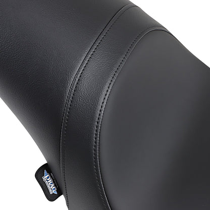 DRAG SPECIALTIES SEATS SEAT PREDATOR REAR FULL LENGTH VINYL BLACK 0802-0467