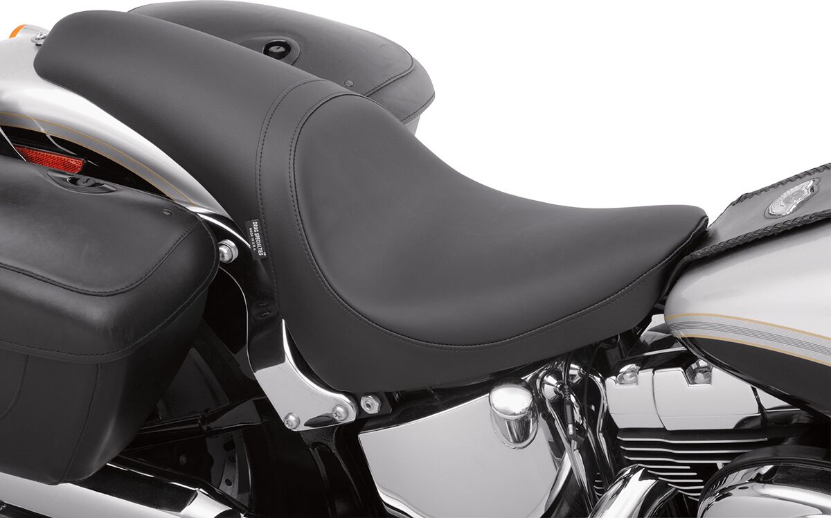 DRAG SPECIALTIES SEATS SEAT PREDATOR REAR FULL LENGTH VINYL BLACK 0802-0467