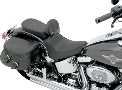 DRAG SPECIALTIES SEATS PILLION PAD SOLO REAR WIDE VINYL BLACK 0802-0636