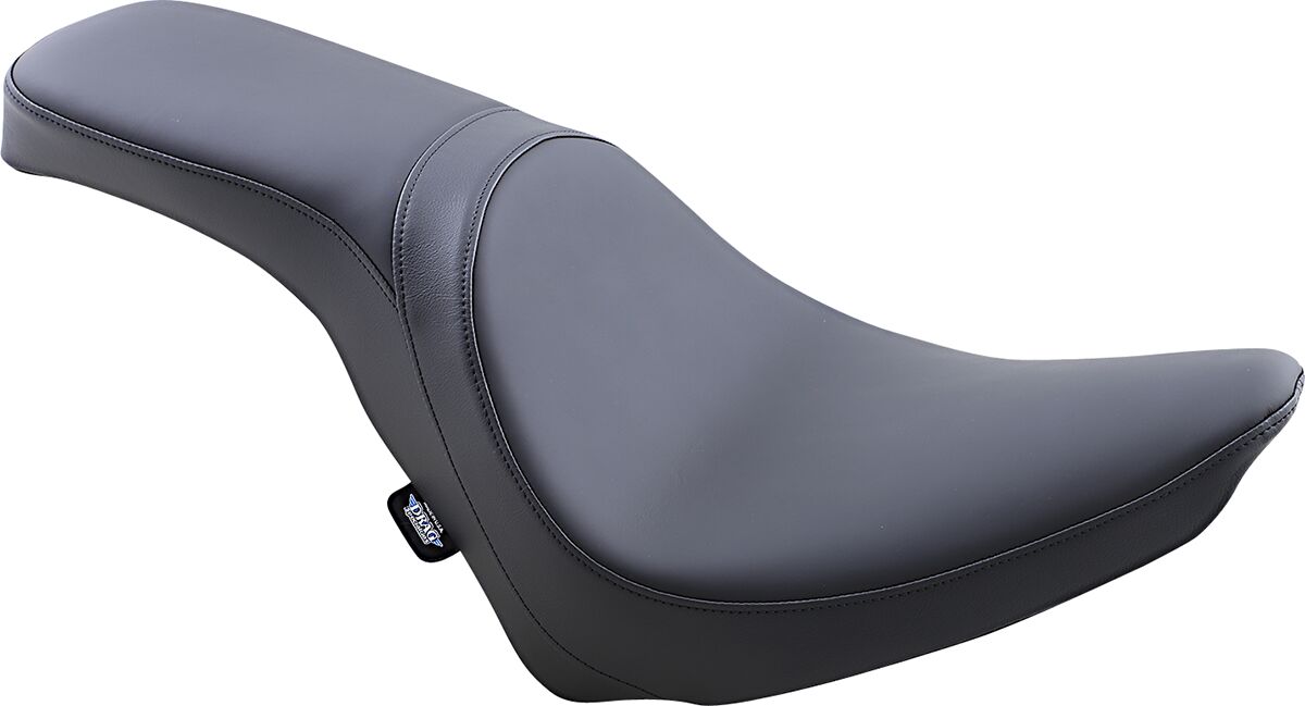 DRAG SPECIALTIES SEATS SEAT PREDATOR 2-UP STANDARD REAR SMOOTH VINYL BLACK 0802-0790