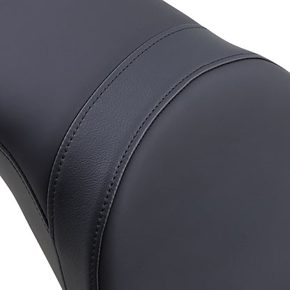 DRAG SPECIALTIES SEATS SEAT PREDATOR 2-UP STANDARD REAR SMOOTH VINYL BLACK 0802-0790