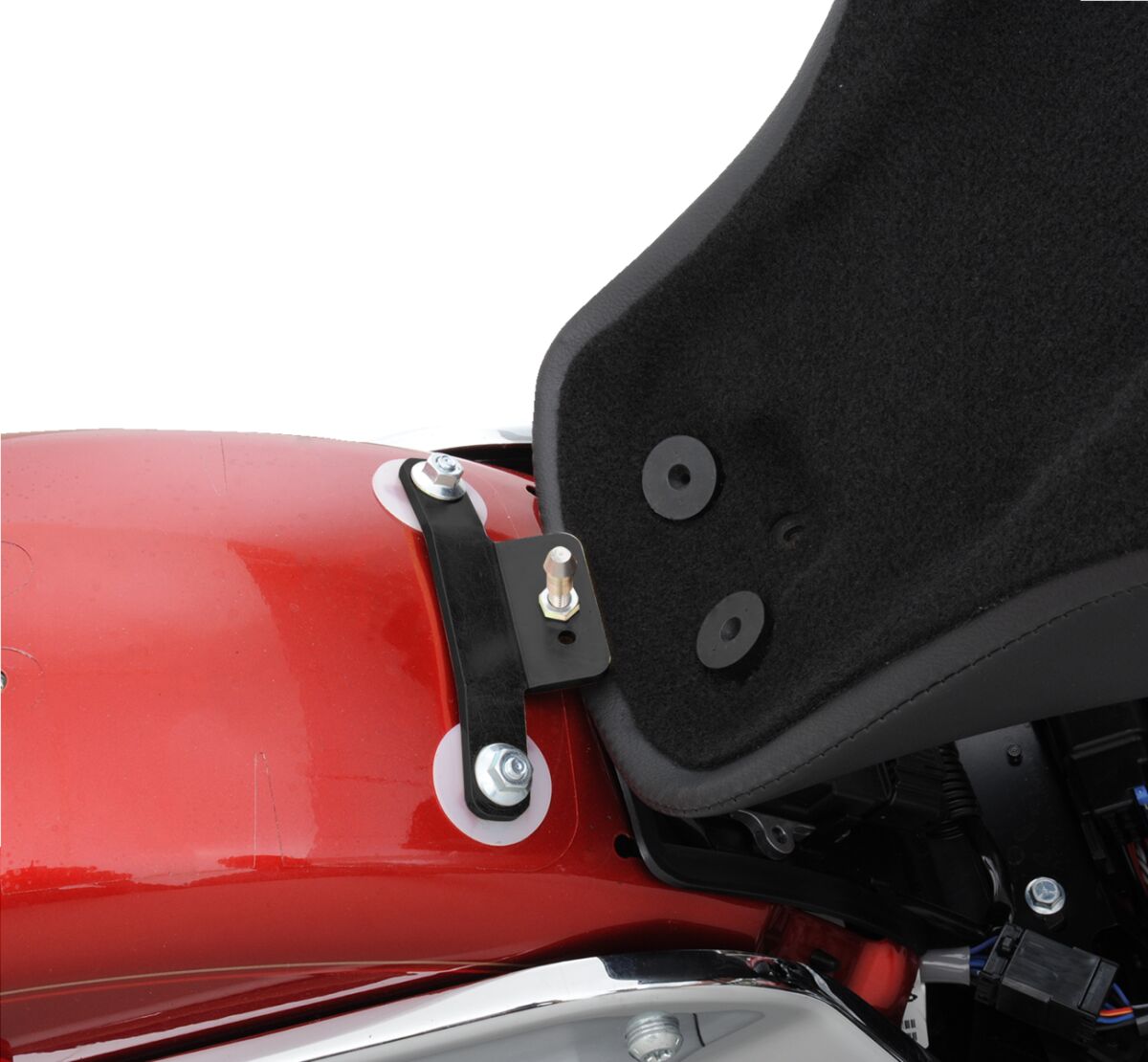 DRAG SPECIALTIES SEATS SEAT STANDARD FRONT SMOOTH VINYL BLACK 0802-0804