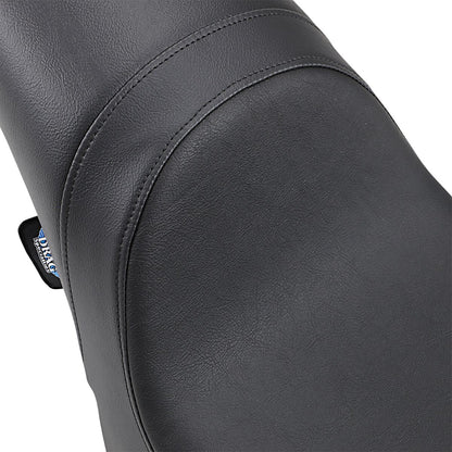DRAG SPECIALTIES SEATS SEAT PREDATOR LOW PROFILE SMOOTH BLACK 0802-0927
