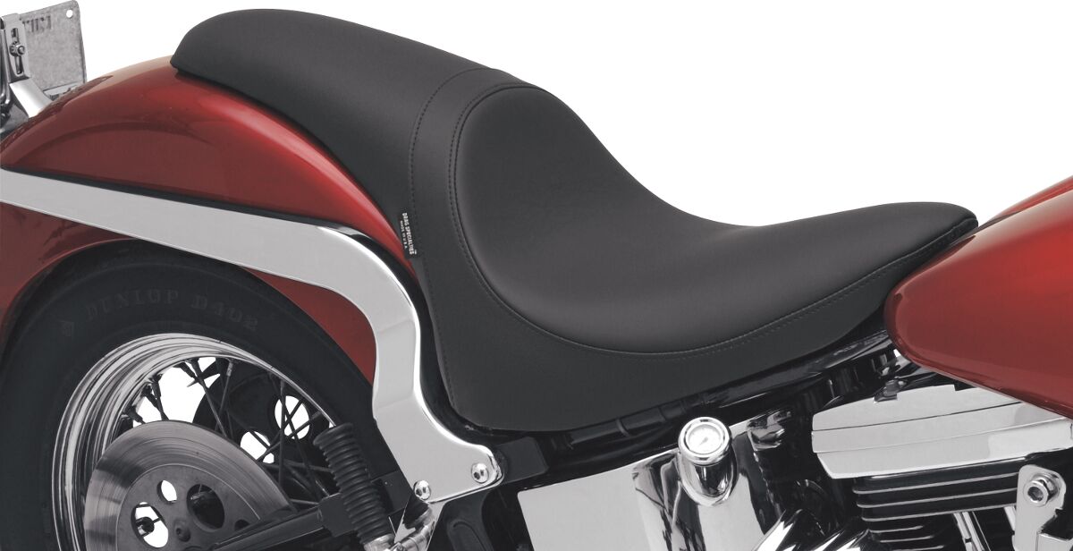 DRAG SPECIALTIES SEATS SEAT PREDATOR LOW PROFILE SMOOTH BLACK 0802-0927