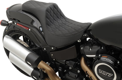 DRAG SPECIALTIES SEATS SEAT PREDATOR III DOUBLE DIAMO 0802-1072