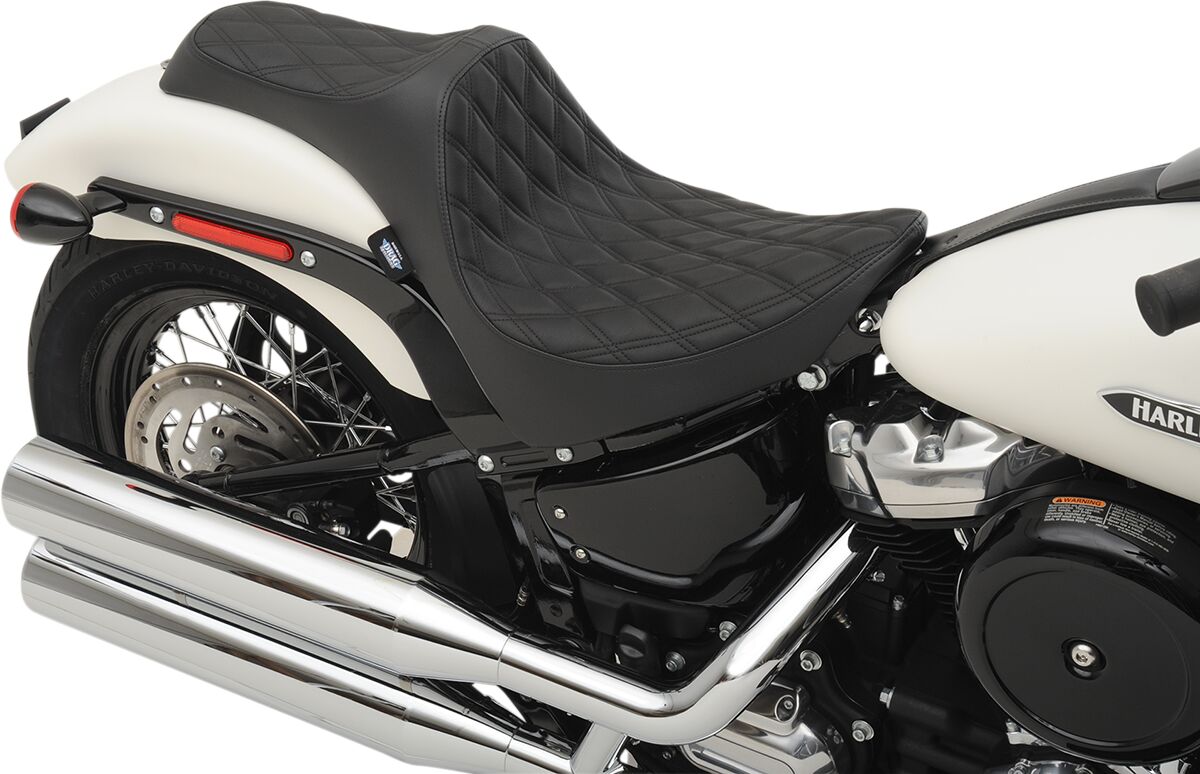 DRAG SPECIALTIES SEATS SEAT PREDATOR III DOUBLE DIAMO 0802-1145