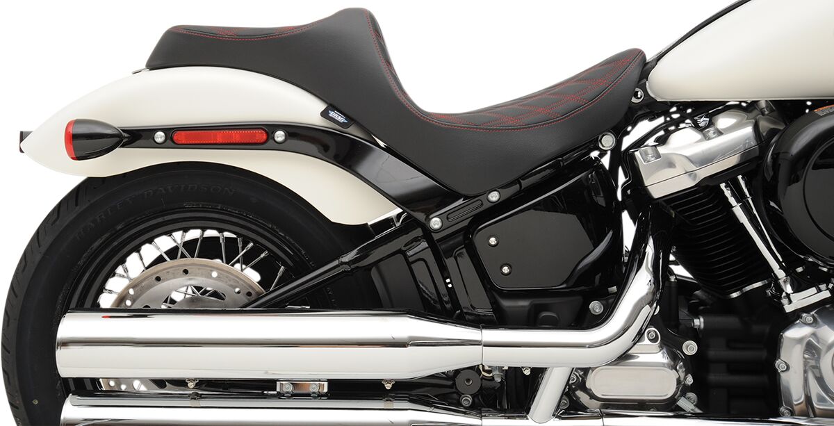 DRAG SPECIALTIES SEATS SEAT PREDATOR III DOUBLE DIAMO 0802-1147