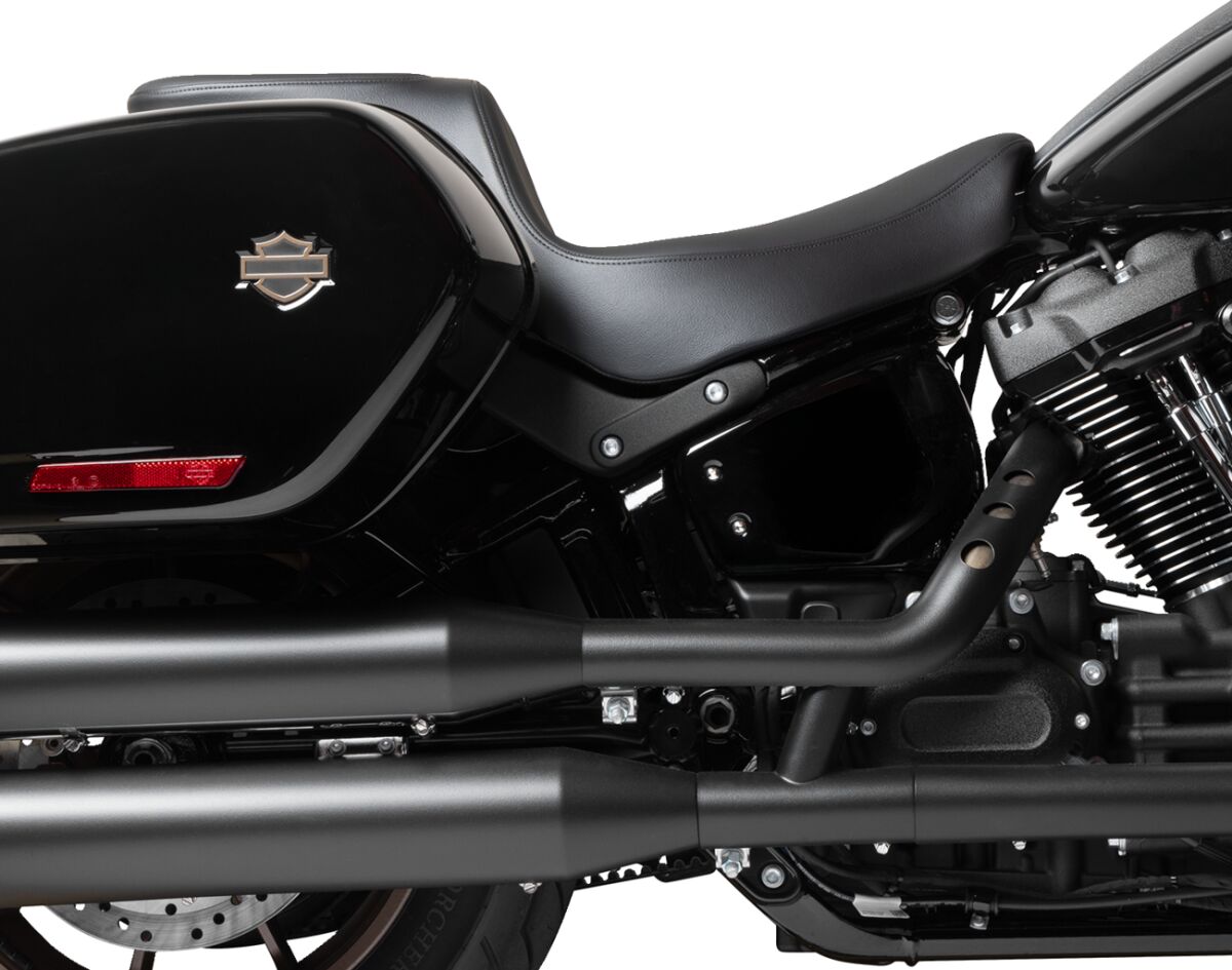 DRAG SPECIALTIES SEATS Predator 2-Up Seat - Smooth Solar Leather - FL/FX 4688E