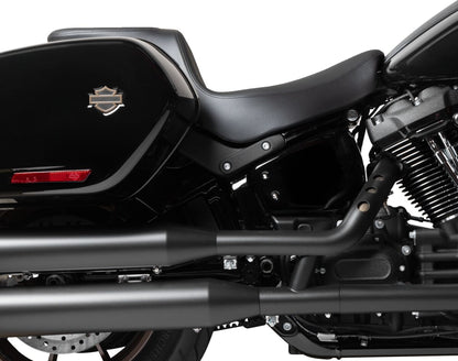 DRAG SPECIALTIES SEATS Predator 2-Up Seat - Smooth Solar Leather - FL/FX 4688E