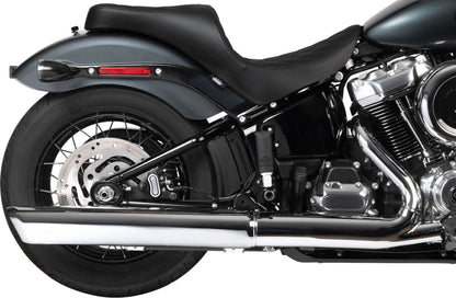 DRAG SPECIALTIES SEATS Freedom Seat - Solar Leather - Double Diamond Black Stitch 4719F