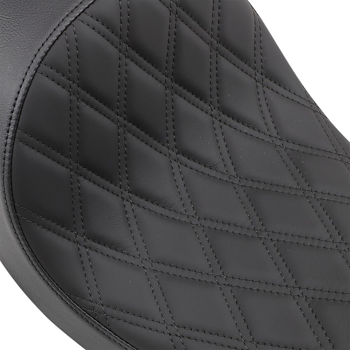 DRAG SPECIALTIES SEATS SEAT 3/4 SOLO DIAMOND STYLE BLACK 0803-0543