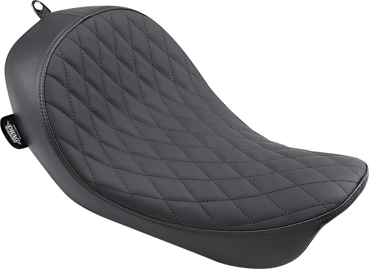 DRAG SPECIALTIES SEATS SEAT LOW SOLO DIAMOND STYLE BLACK 0803-0547