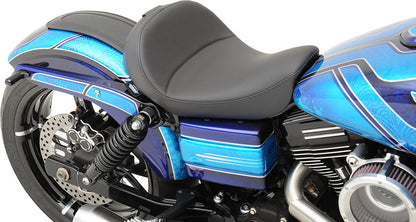 DRAG SPECIALTIES SEATS SEAT SOLO WITH BACKREST OPTION BLACK 0803-0555