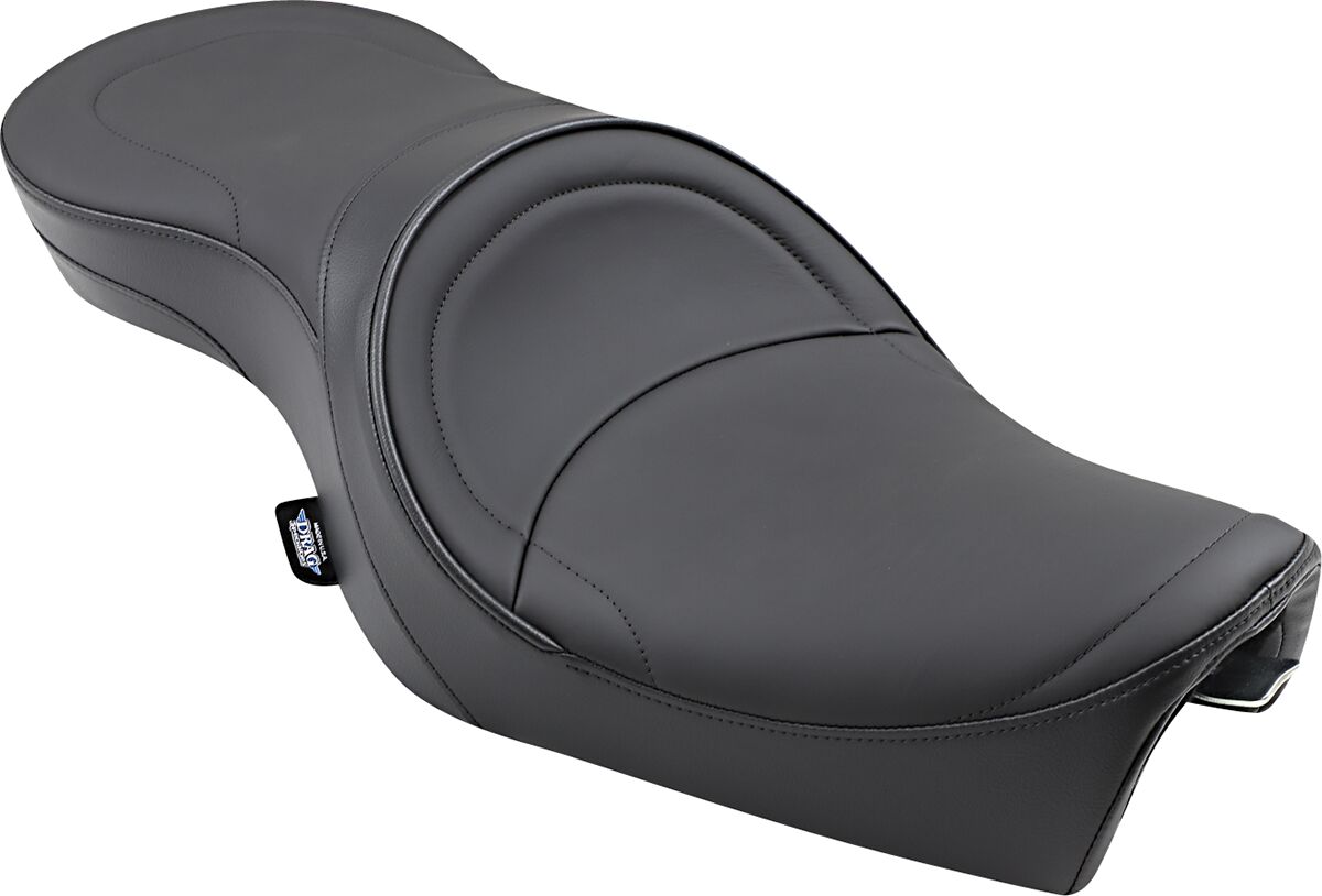 DRAG SPECIALTIES SEATS SEAT LOW-PROFILE TOURING REAR 2-UP VINYL BLACK 0804-0258