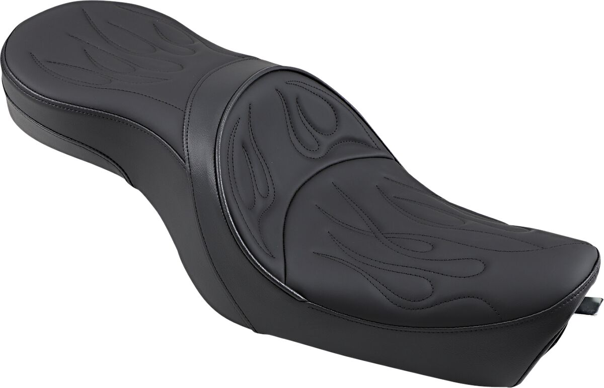 DRAG SPECIALTIES SEATS SEAT LOW-PROFILE TOURING REAR 2-UP VINYL BLACK 0804-0260