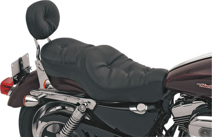DRAG SPECIALTIES SEATS SEAT WIDE LOW-PROFILE REAR 2-UP VINYL BLACK 0804-0297