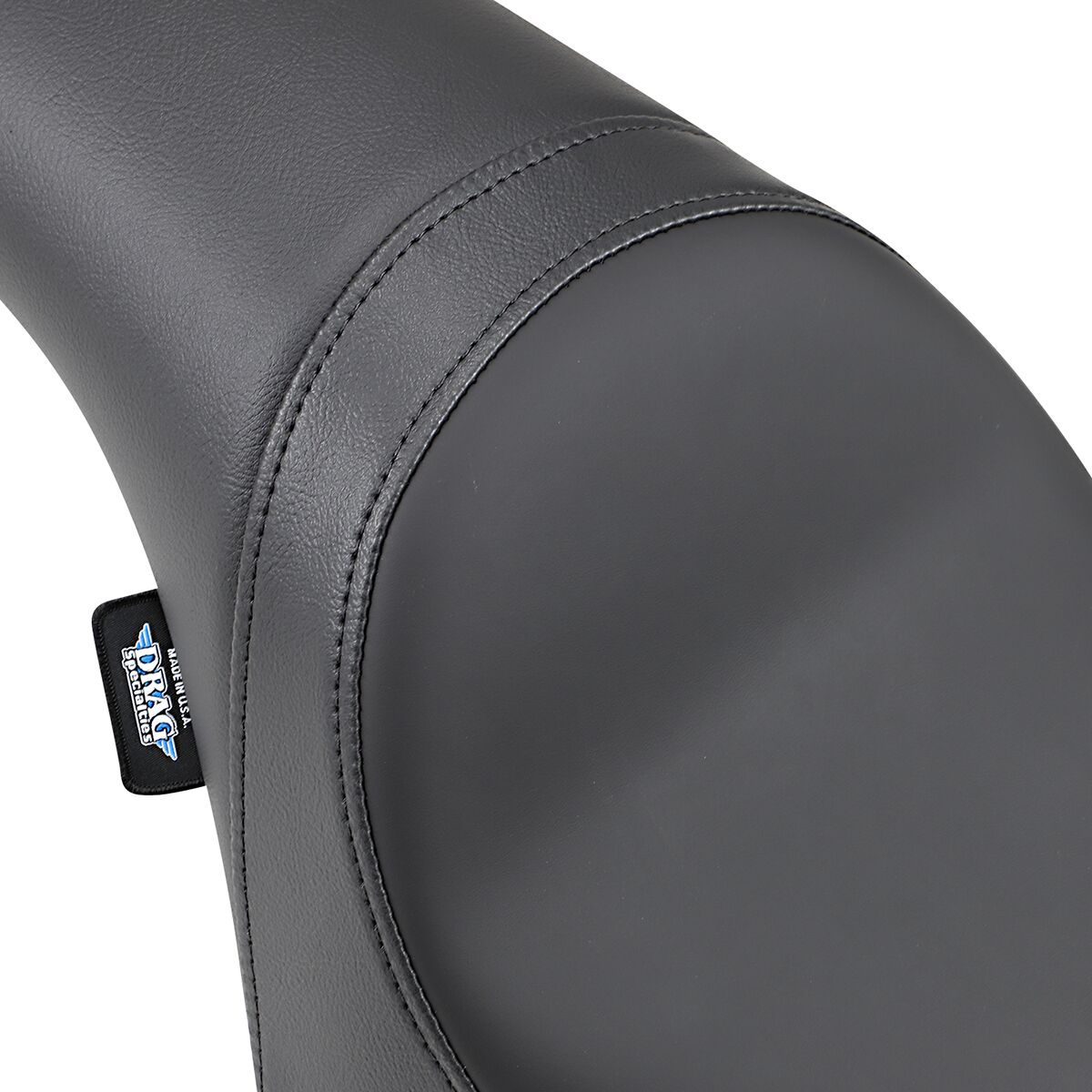 DRAG SPECIALTIES SEATS SEAT PREDATOR REAR FULL LENGTH VINYL BLACK 0804-0384