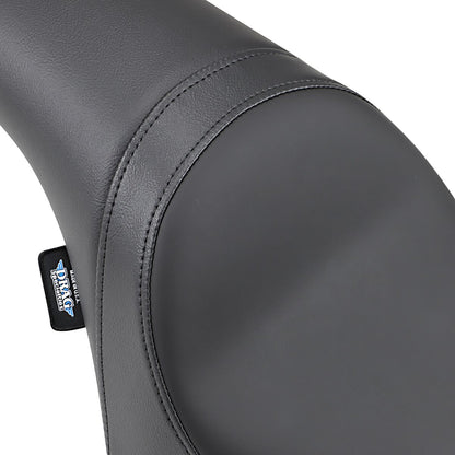 DRAG SPECIALTIES SEATS SEAT PREDATOR REAR FULL LENGTH VINYL BLACK 0804-0384