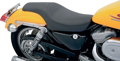 DRAG SPECIALTIES SEATS SEAT PREDATOR REAR FULL LENGTH VINYL BLACK 0804-0384