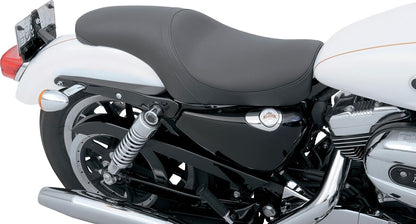 DRAG SPECIALTIES SEATS SEAT PREDATOR REAR FULL LENGTH VINYL BLACK 0804-0398