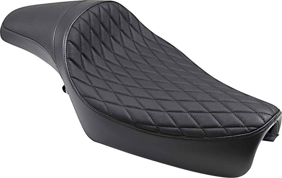 DRAG SPECIALTIES SEATS SEAT PREDATOR EXTENDED REACH DIAMOND BLACK 0804-0611