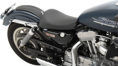 DRAG SPECIALTIES SEATS SEAT SOLO FRONT SMOOTH BLACK 0804-0613