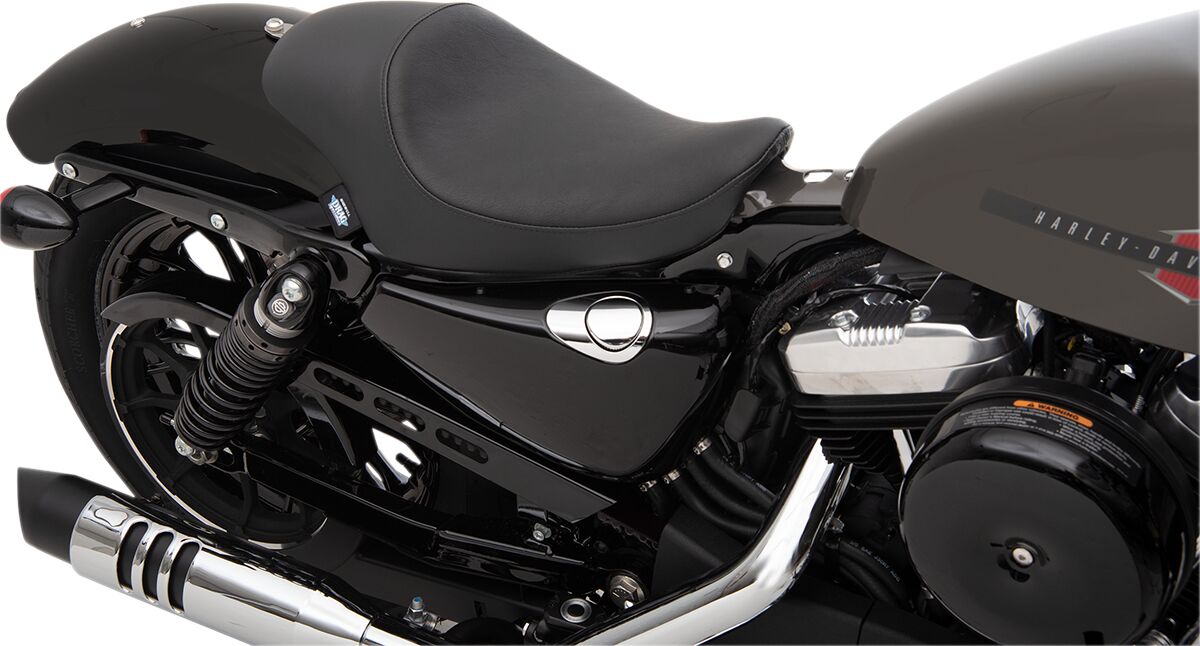 DRAG SPECIALTIES SEATS SEAT 3/4 SOLO SMTH VNYLXL 0804-0743