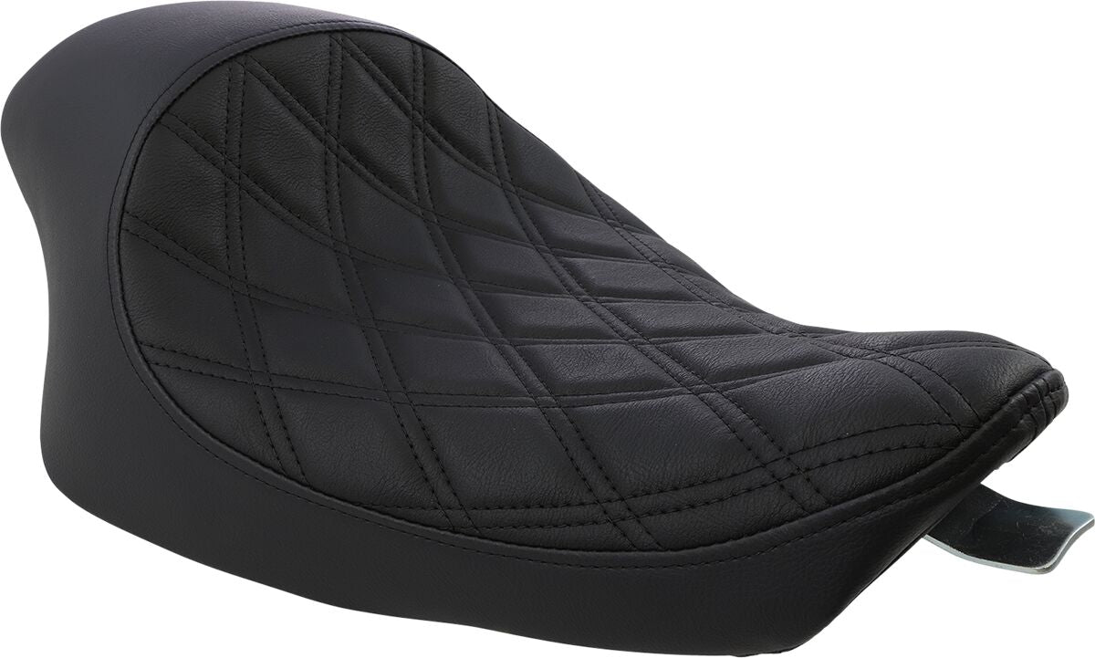 DRAG SPECIALTIES SEATS SEAT SOLO 3/4 DOUBLE DIAMOND 0804-0744