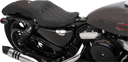 DRAG SPECIALTIES SEATS SEAT SOLO 3/4 DOUBLE DIAMOND S 0804-0745