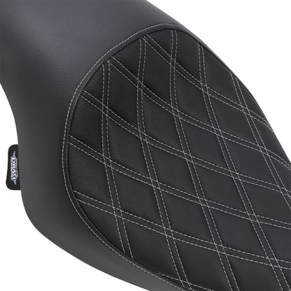 DRAG SPECIALTIES SEATS SEAT SOLO 3/4 DOUBLE DIAMOND S 0804-0745