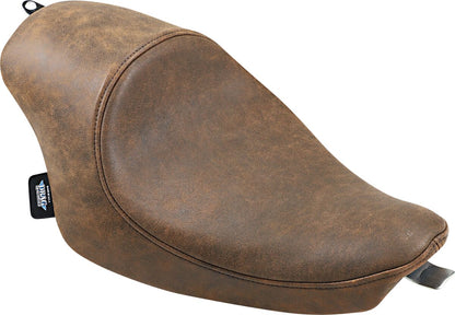 DRAG SPECIALTIES SEATS SEAT SOLO 3/4 BROWN LEATHER 0804-0747