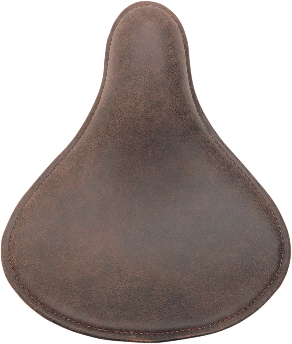DRAG SPECIALTIES SEATS SEAT SPRING SOLO SMALL LOW-PROFILE FRONT SOLO LEATHER DISTRESSED BROWN 0806-0039