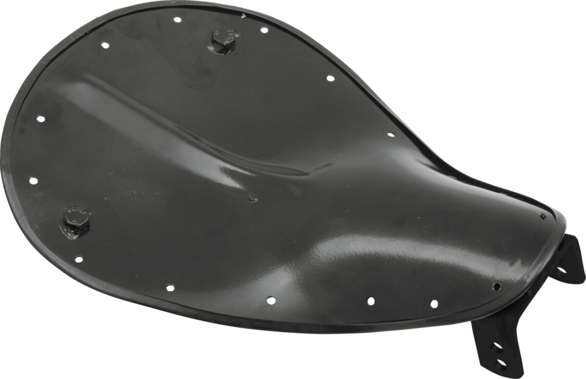 DRAG SPECIALTIES SEATS SEAT BASE SPRING SOLO SMALL FRONT WITH HINGE STEEL BLACK 0806-0043