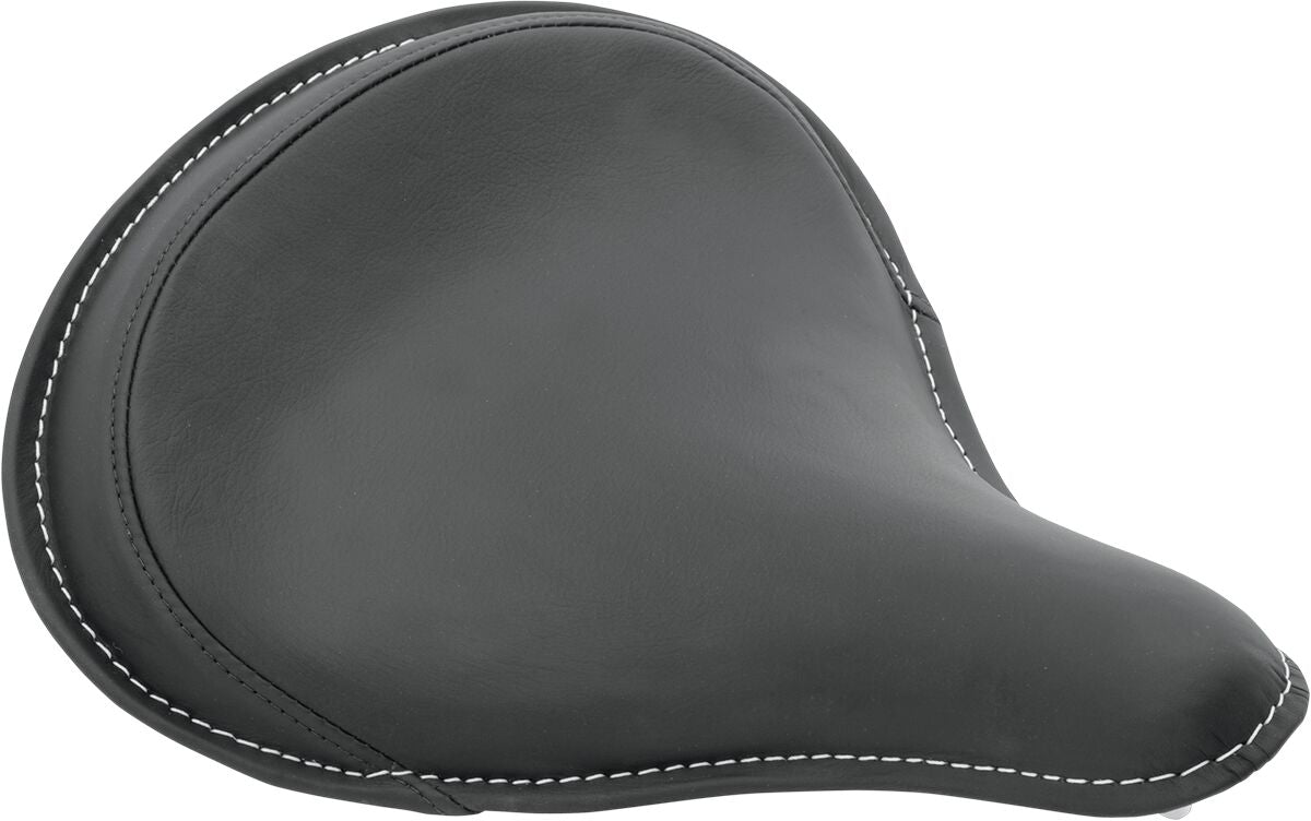 DRAG SPECIALTIES SEATS SEAT SPRING SOLO LARGE FRONT SOLO LEATHER WHITE 0806-0048