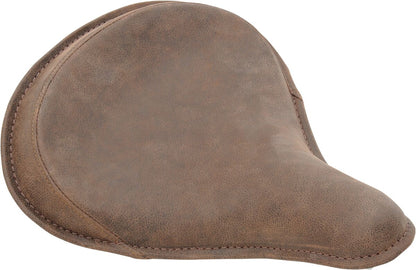 DRAG SPECIALTIES SEATS SEAT SPRING SOLO LARGE FRONT SOLO LEATHER DISTRESSED BROWN 0806-0050