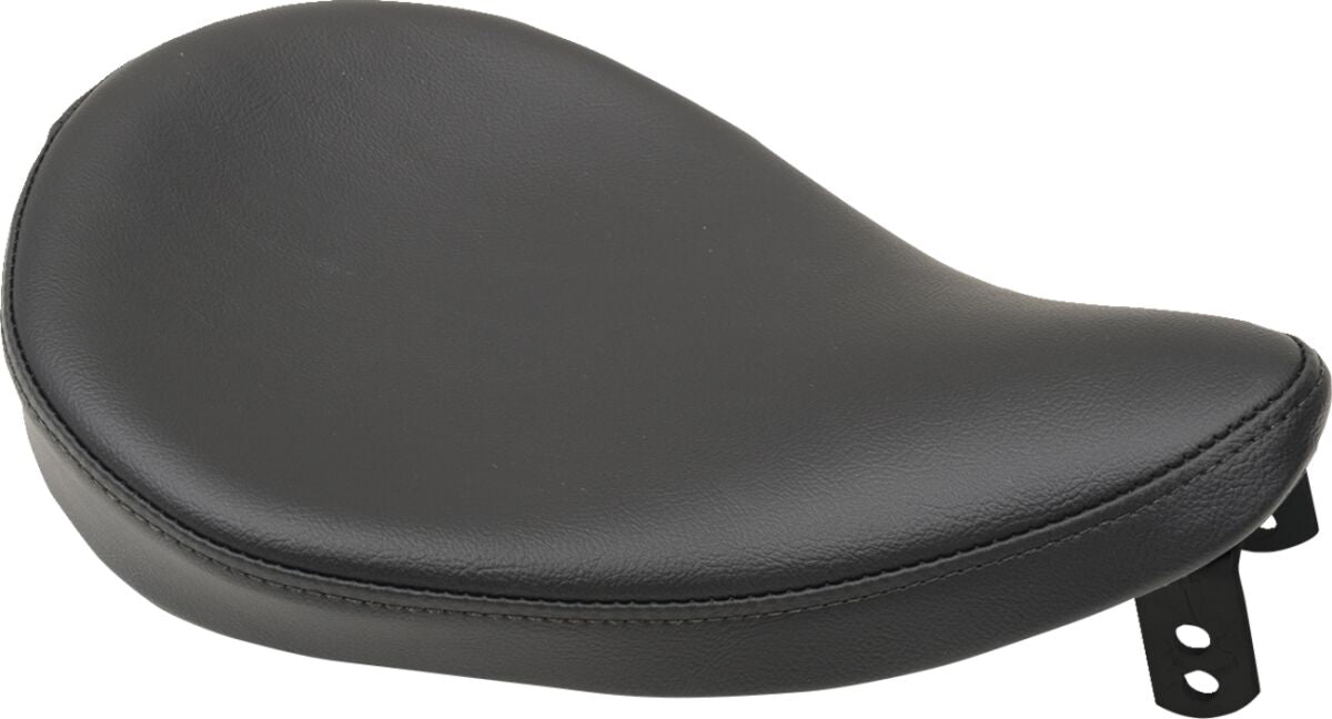 DRAG SPECIALTIES SEATS SEAT SOLO SPRING SMALL VINYL SMOOTH BLACK 0806-0109