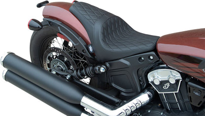 DRAG SPECIALTIES SEATS SEAT 3/4 SOLO DIABLK SCT 0810-2255