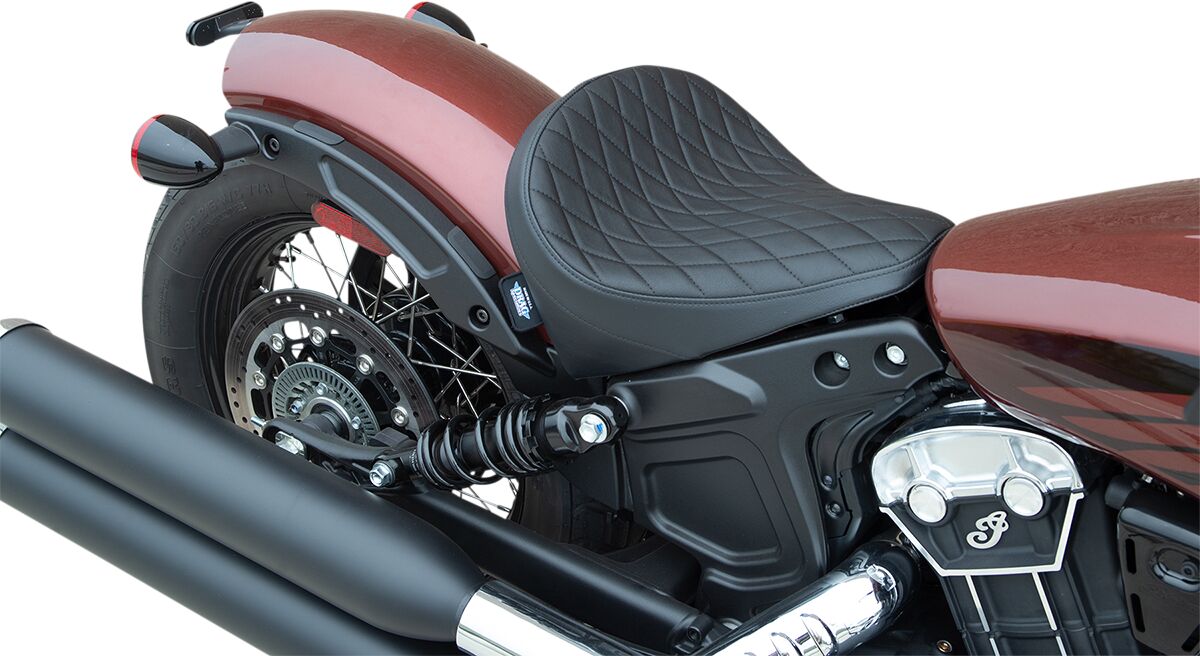 DRAG SPECIALTIES SEATS SEAT SOLO DIABLK VNYL SCT 0810-2257
