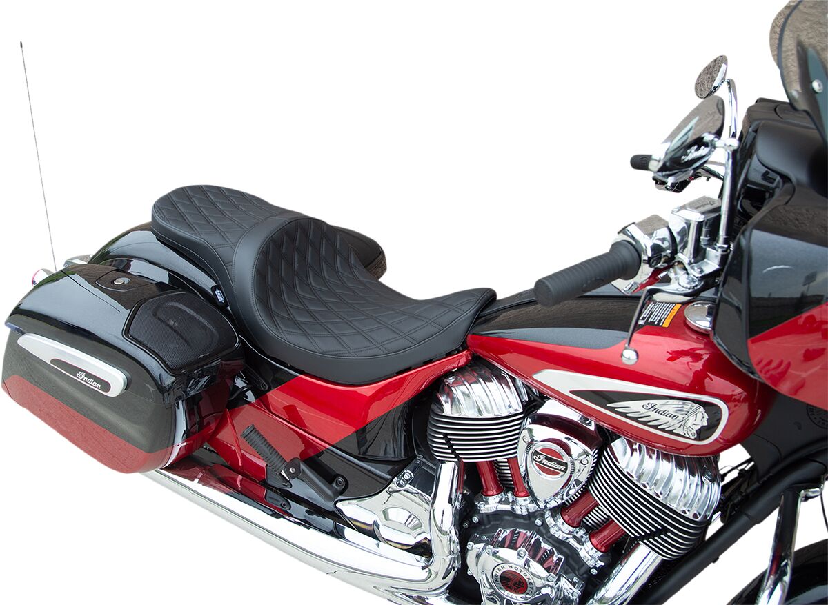 DRAG SPECIALTIES SEATS SEAT TOURING LOW PROFILE DOUBL 0810-2258