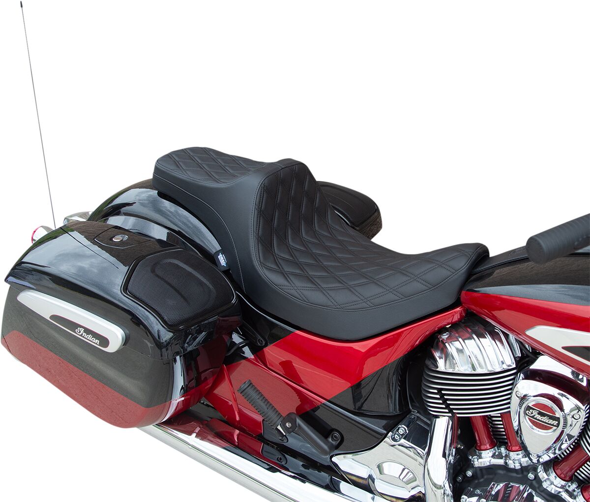 DRAG SPECIALTIES SEATS SEAT PREDATOR III DOUBLE DIAMO 0810-2262