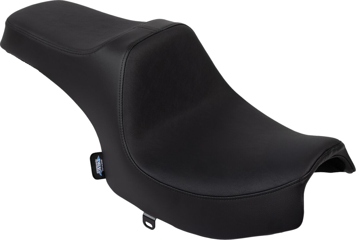 DRAG SPECIALTIES SEATS Predator III Seat - Vinyl - Black - Smooth - Challenger 4718A