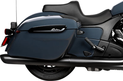 DRAG SPECIALTIES SEATS Predator III Seat - Solar Leather - Smooth - Challenger 4718E