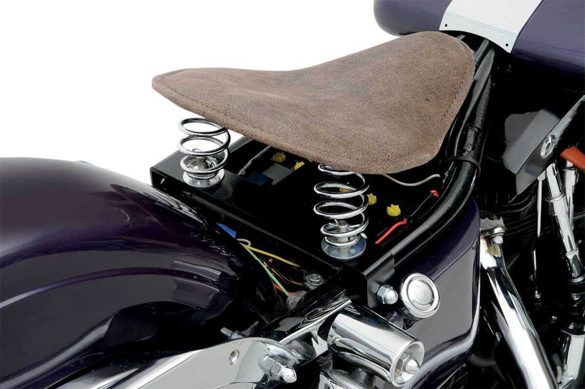 DRAG SPECIALTIES SEATS MOUNT KIT FRONT FOR SPRING SOLO SEATS STEEL BLACK 0820-0042