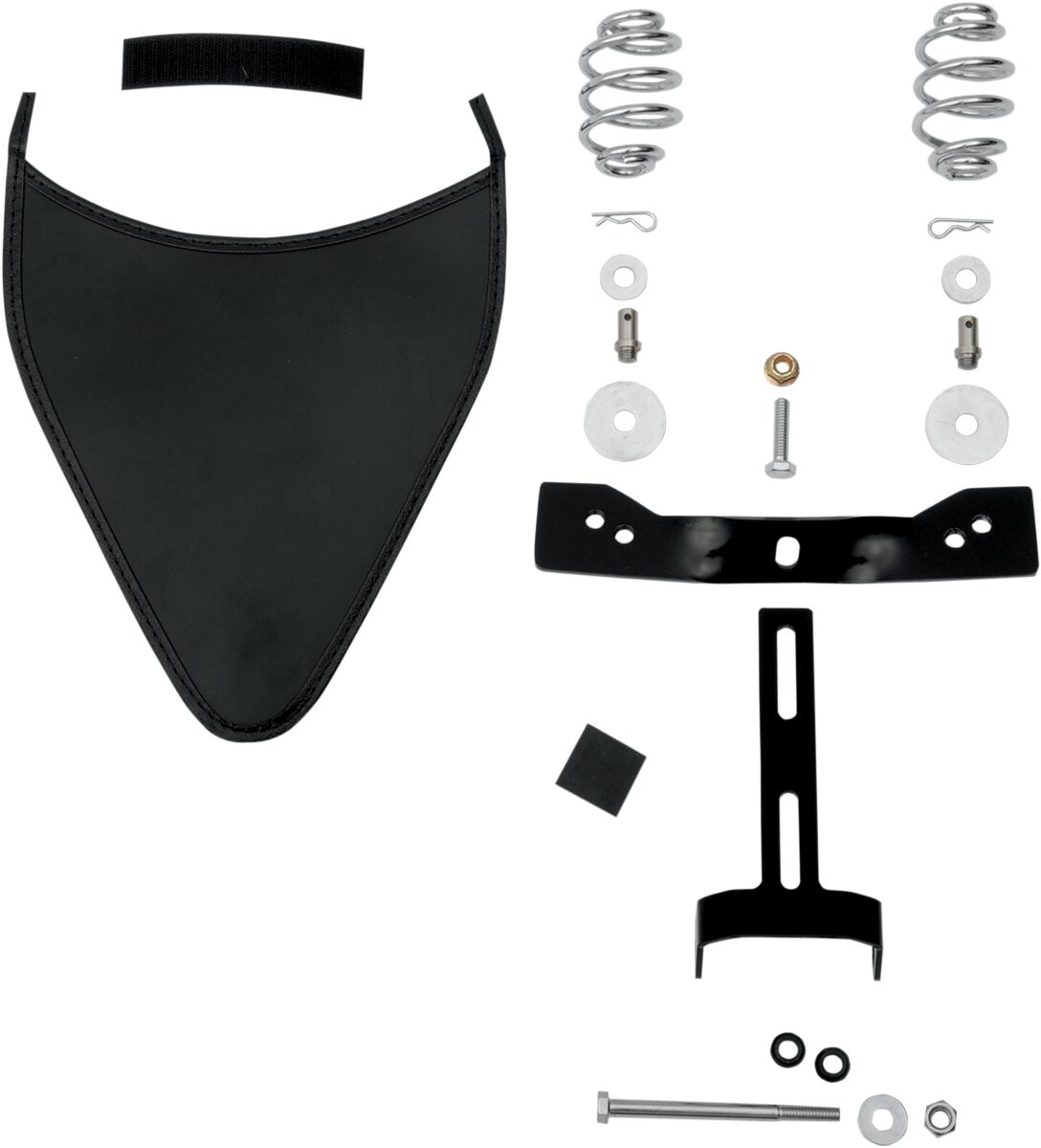 DRAG SPECIALTIES SEATS SEAT SPRING AND MOUNT KIT FRONT BOLT-ON STEEL BLACK 0820-0048