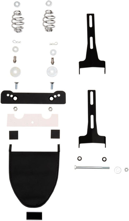 DRAG SPECIALTIES SEATS SEAT SPRING AND MOUNT KIT FRONT BOLT-ON STEEL BLACK 0820-0060
