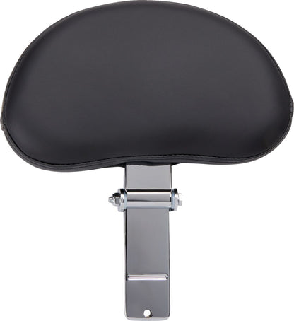 DRAG SPECIALTIES SEATS BACKREST EZ GLIDE II SMALL DRIVER PLAIN VINYL BLACK 0822-0133