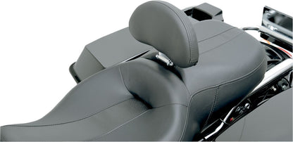 DRAG SPECIALTIES SEATS BACKREST SMALL FRONT EZ GLIDE LEATHER BLACK 0822-0164
