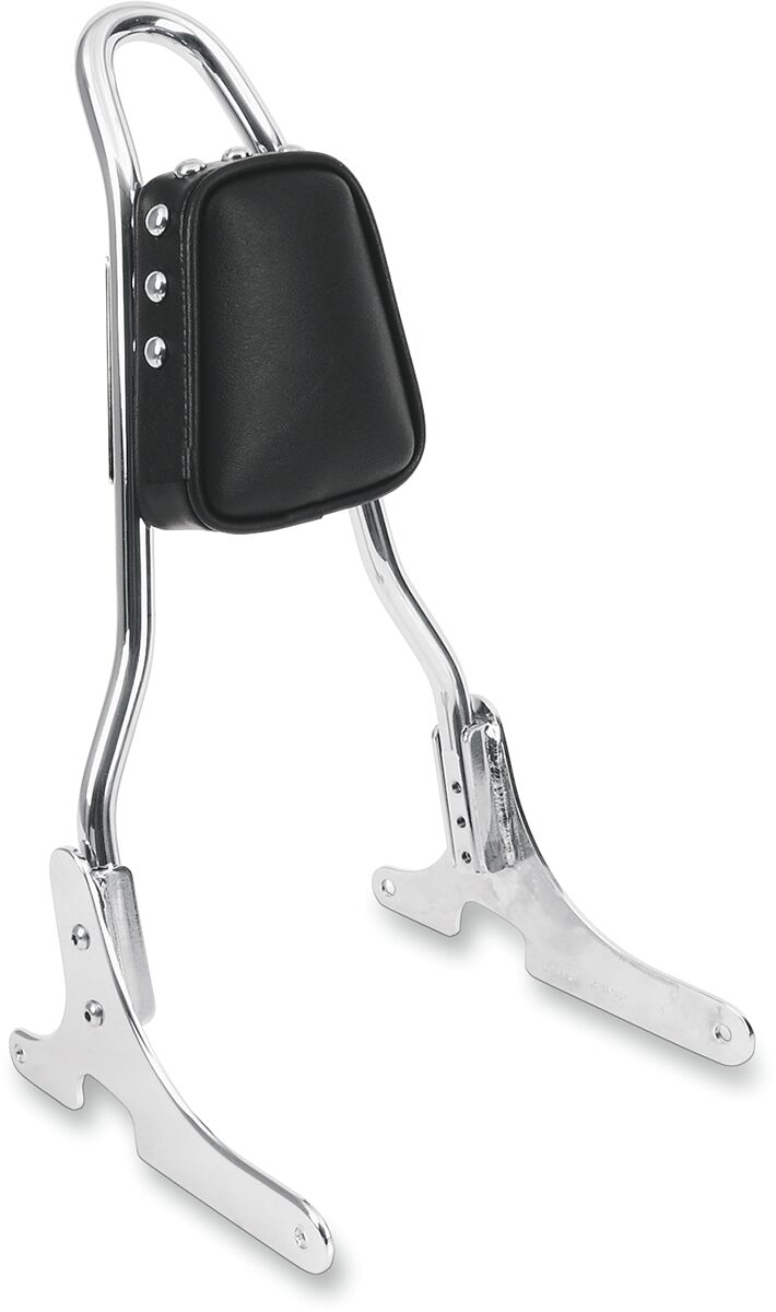 DRAG SPECIALTIES SEATS BACKREST PADS TAPERED SMOOTH FOR ROUND SISSY BARS 0822-0340