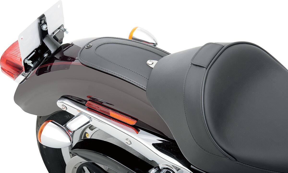 DRAG SPECIALTIES SEATS FENDER PROTECTOR FENDER SKINS REAR SMOOTH VINYL BLACK 1405-0141